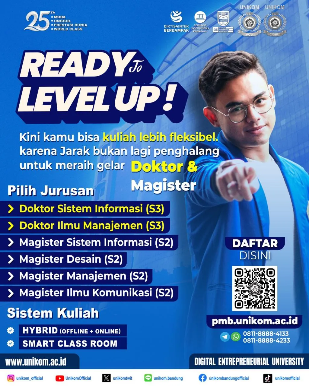 READY TO LEVEL UP? Saatnya lanjut kuliah tanpa hambatan!